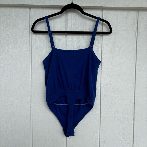 Free People Intimately Marissa Bodysuit in Blue Small - Picture 7 of 10